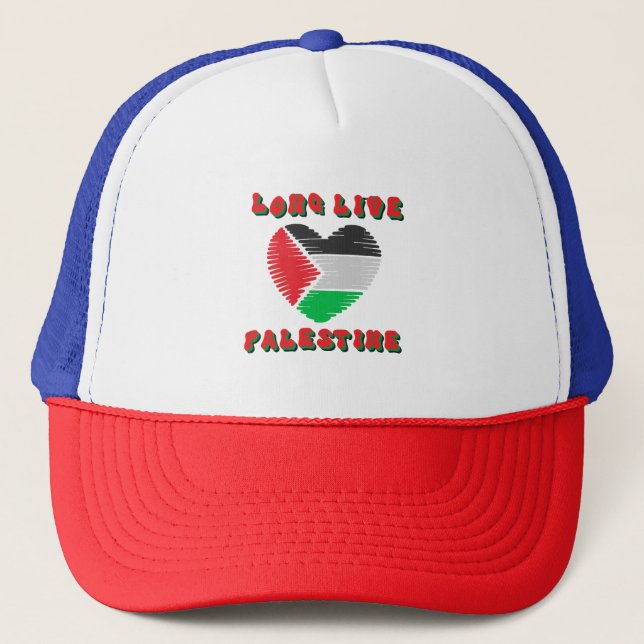 Casquette Vive la Palestine (Devant)