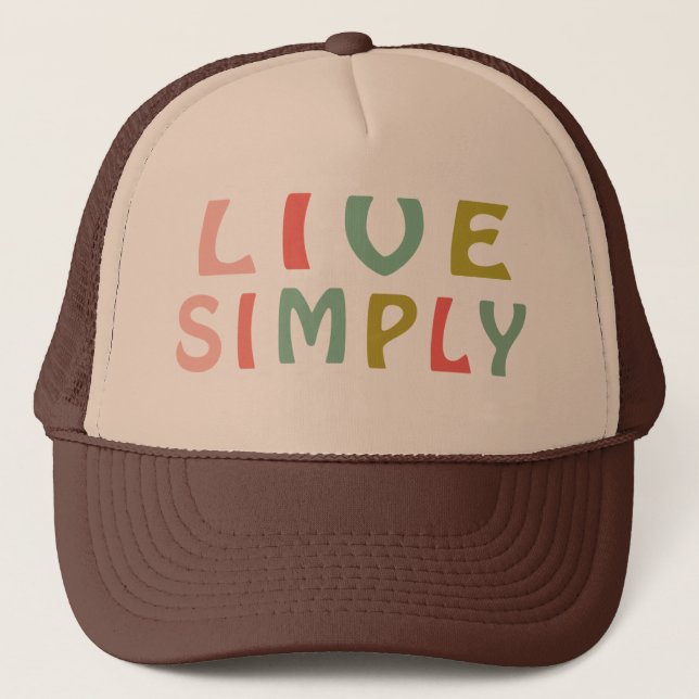 Casquette Vivent les conceptions simplement uniques (Devant)