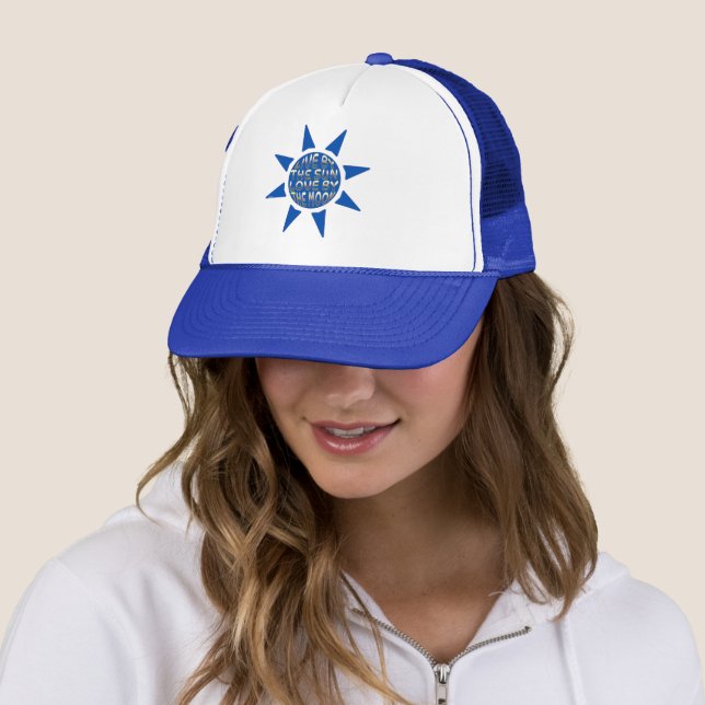 Casquette VIVRE PAR LE SOLEIL L'AMOUR PAR LA LUNE L'inspirat (En situation)