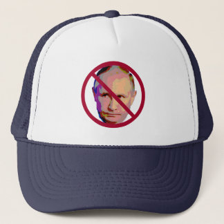 Casquette Vladimir Poutine n'a pas autorisé le cercle rouge 