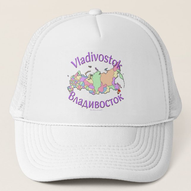 Casquette Vladivostok Russie (Devant)
