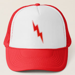 Casquette Vlan - boulon de foudre rouge
