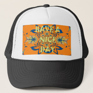 Casquette Vœux Vibrants : Conception d'Art de Jour Agréable