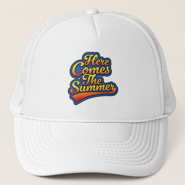 Casquette Voici l'été (Devant)