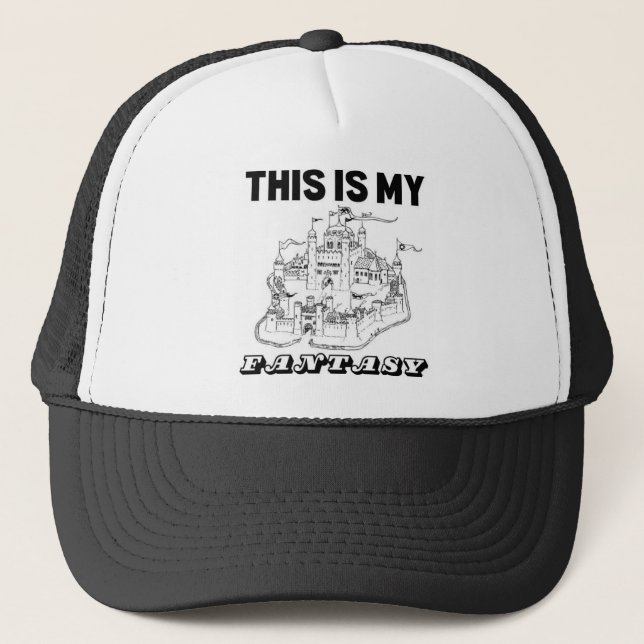 Casquette Voici Mon Imaginaire (Devant)