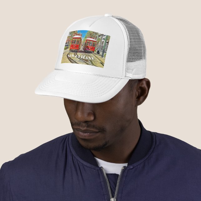 Casquette Voies de la Nouvelle-Orléans (En situation)