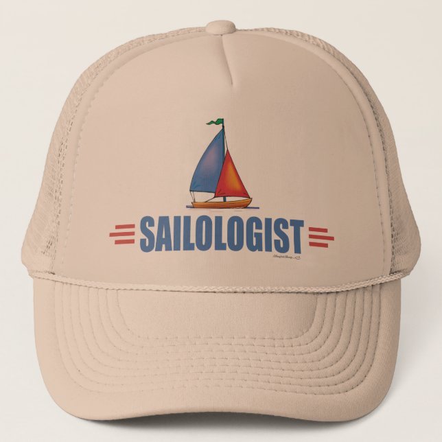 Casquette Voile humoristique (Devant)