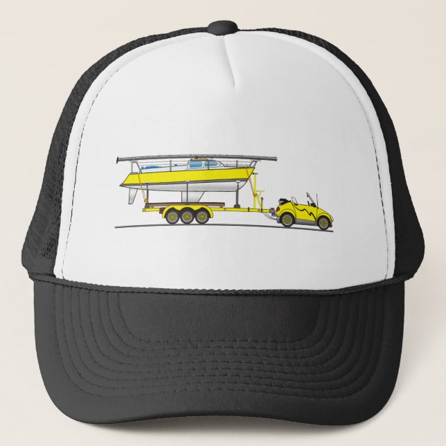Casquette Voilier Eco Voiture (Devant)