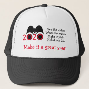 Casquette VOIR LA VISION 2020 Jumelles Customisées