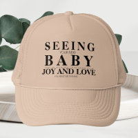 Voir votre nouveau bébé Joie et amour