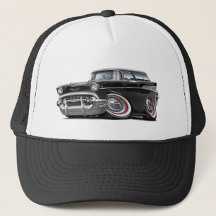 Casquette Voiture 1957 de noir de nomade de Chevy