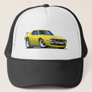 Casquette Voiture 1971-72 jaune de javelot