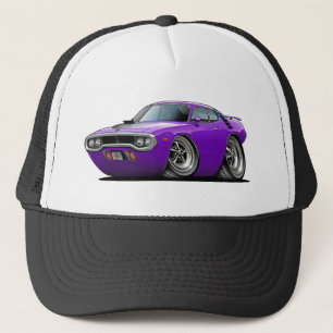 Casquette Voiture 1971-72 Pourpre-Noire de Roadrunner