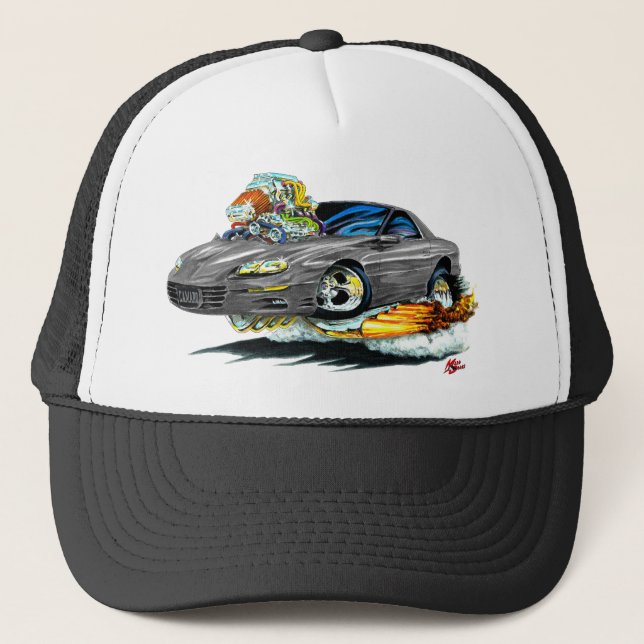 Casquette Voiture 1998-02 de gris de Camaro (Devant)