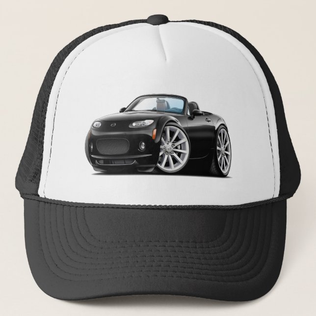 Casquette Voiture 2006-08 noire de Miata (Devant)