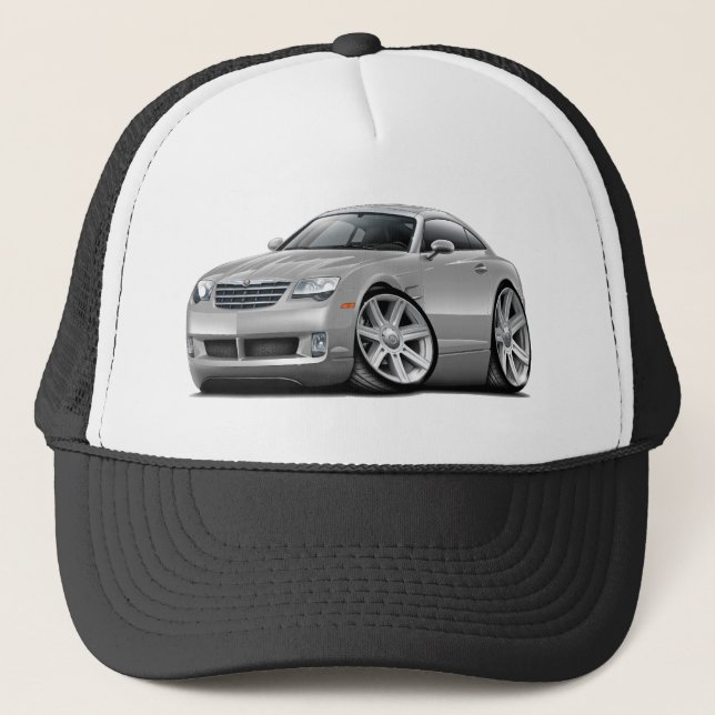 Casquette Voiture argentée de courant perturbateur (Devant)