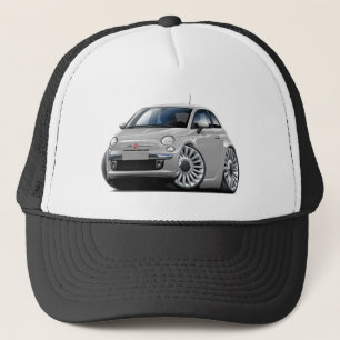 Casquette Voiture argentée de Fiat 500