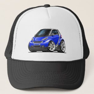 Casquette Voiture bleue intelligente