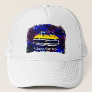 Casquette Voiture Classique Art "A Super Cool Ride" Chapeau