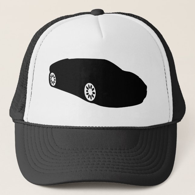Casquette voiture de course ferrari noir (Devant)