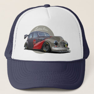 Casquette Voiture de course retro sci-fi personnalisée