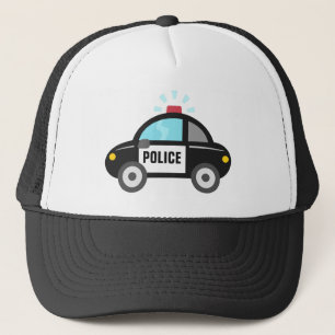 Casquette Voiture de police mignonne avec la sirène pour de
