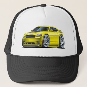 Casquette Voiture jaune de Daytona de chargeur de Dodge