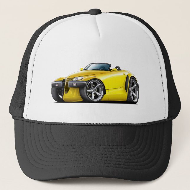 Casquette Voiture jaune de rôdeur (Devant)