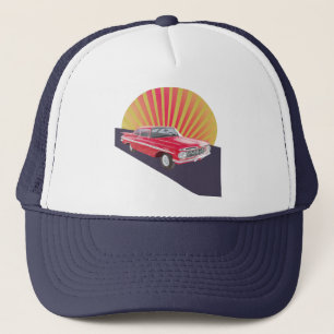 Casquette Voiture rouge Vintage