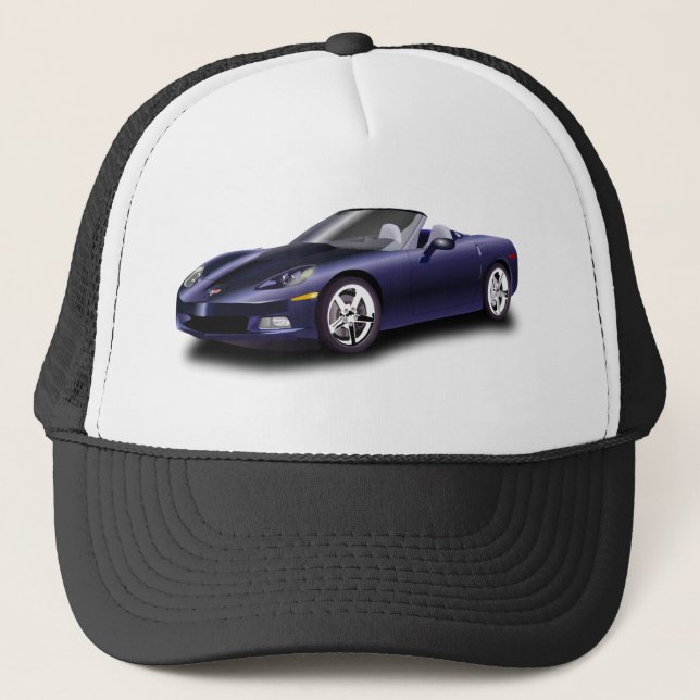 Casquette Voiture sport violette (Devant)
