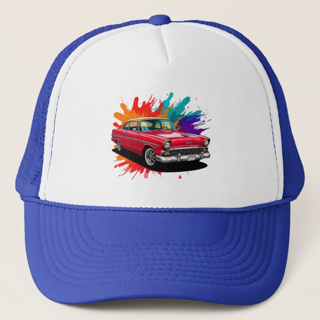 Casquette Voiture Vintage Classique (Devant)