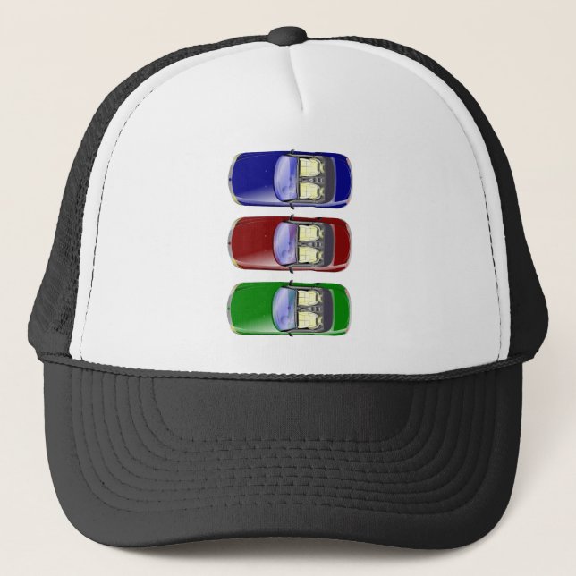 Casquette Voitures colorées (Devant)