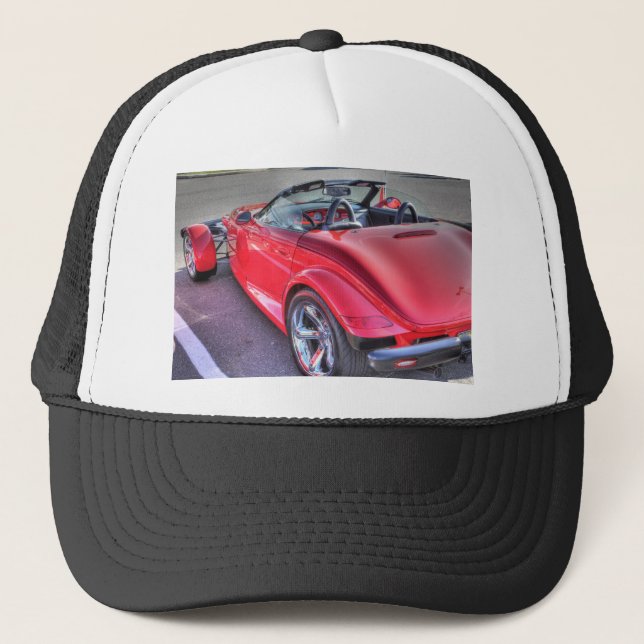 Casquette Voitures rouges de voiture de cool de rôdeur de (Devant)