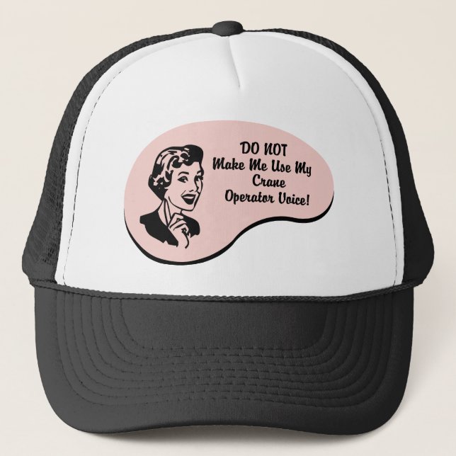 Casquette Voix de grutier (Devant)