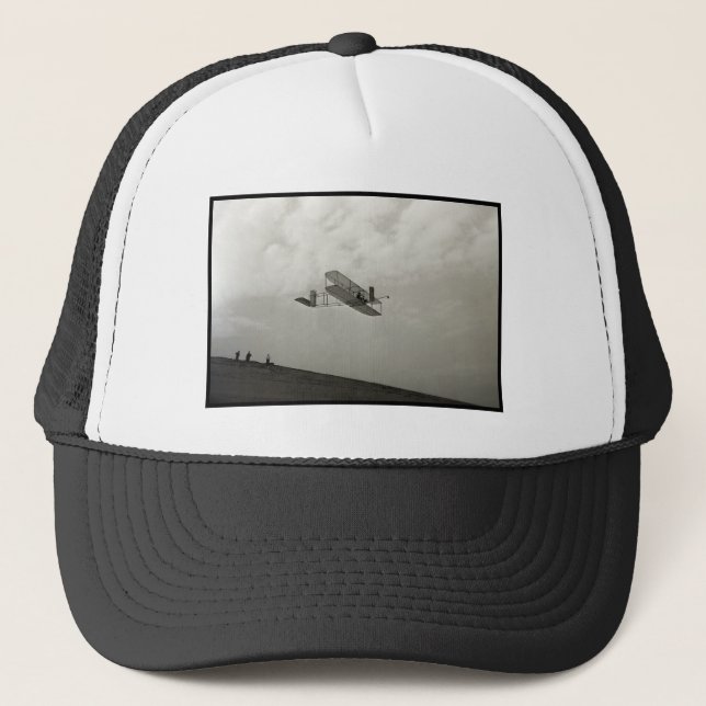 Casquette Vol à voile Aviation Test de vol Frères Wright (Devant)