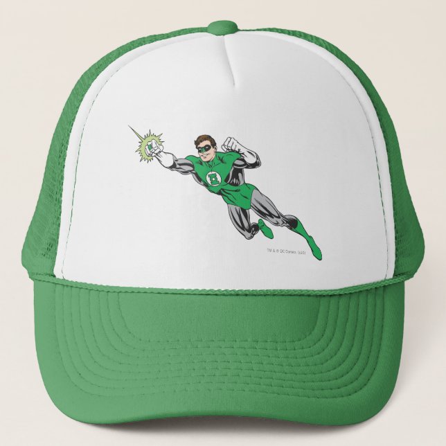 Casquette Volée verte gauche 2 (Devant)