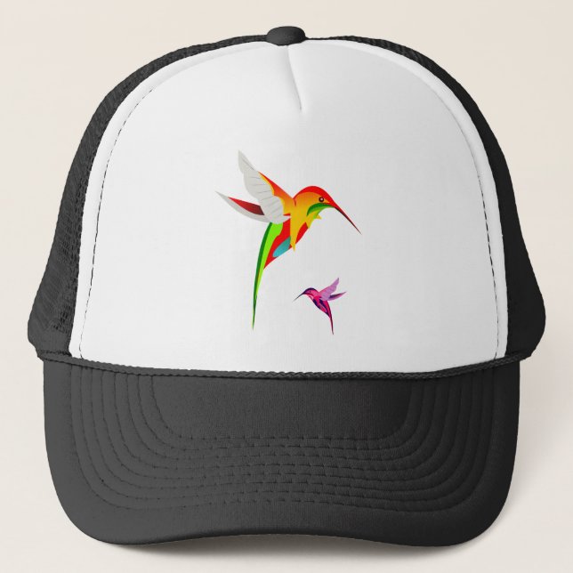 Casquette Voler les colibris (Devant)