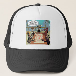 Casquette Voleur de banque cheval drôle