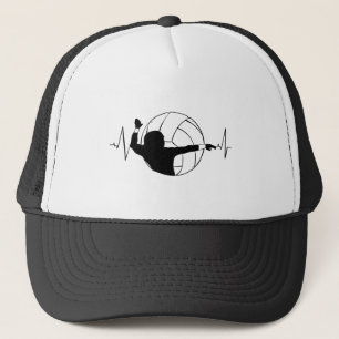 Casquette Volleyball - Battement de coeur de joueur de volle