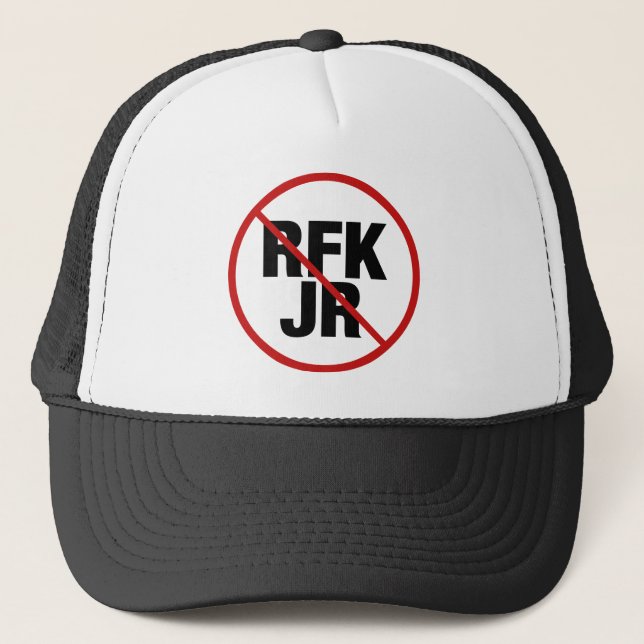 Casquette Vote anti RFK Jr. Contre Robert F. Kennedy (Devant)
