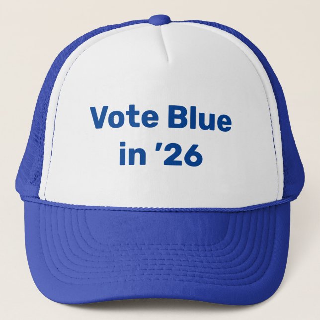 Casquette Vote Blue en 2026 (Devant)