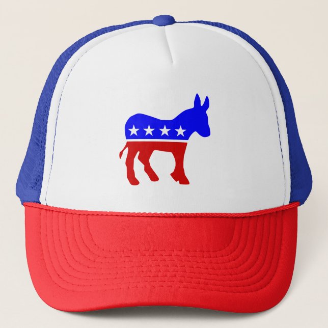 Casquette vote démocrate âne politique élection (Devant)