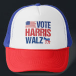 Casquette Vote Harris Walz Democrat Donkey American Flag<br><div class="desc">Votez Harris Walz casquette avec le drapeau américain et l'âne démocrate en rouge, blanc et bleu. Kamala Harris et Tim Walz pour le poste de président et vice-président en tant que candidats du parti démocratique dans ce dessein cool et patriotique pour l'élection de 2024.</div>