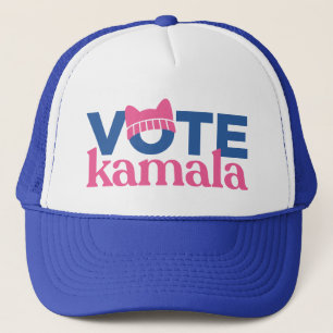 Casquette Vote Kamala Blue