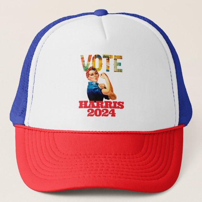 Casquette Vote Kamala Harris 2024 Élection présidentielle am (Devant)