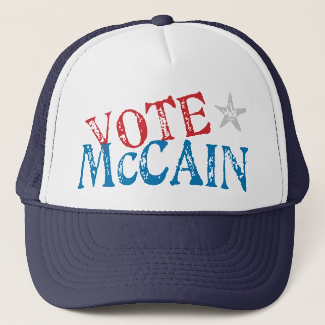 Casquette Vote McCain (Devant)