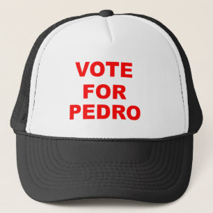 Casquette Vote pour Pedro