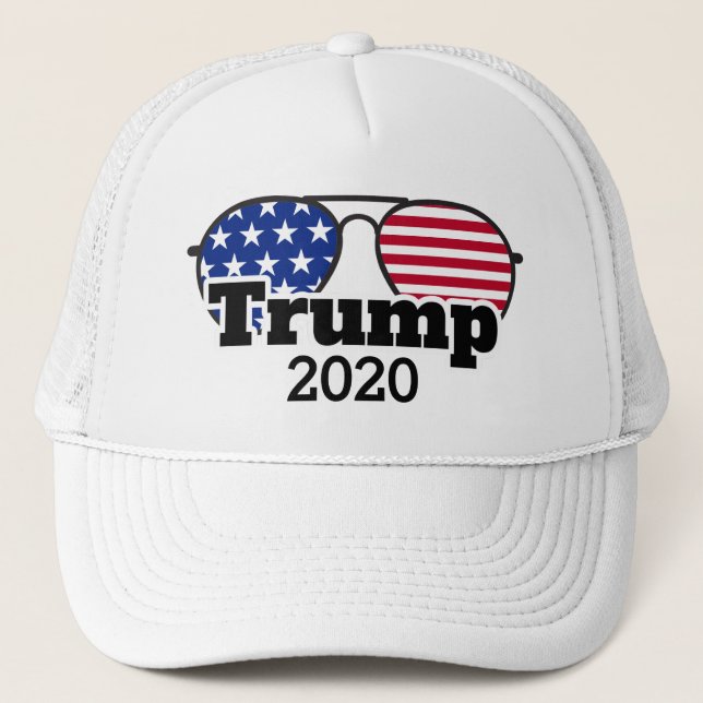 Casquette Vote Red White and Blue Trump 2020 (Devant)
