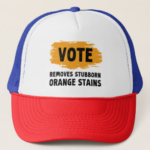 Casquette Vote Supprime Le Cadeau De Taches Orange Têtu