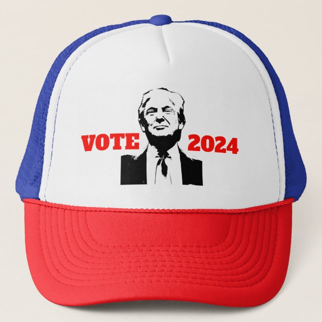Casquette Vote Trump 2024 (Devant)
